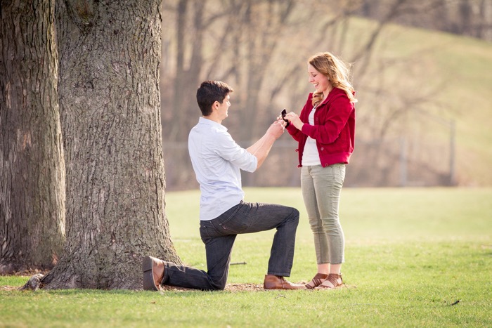 Roman and Abby Engagement Proposal Photo
